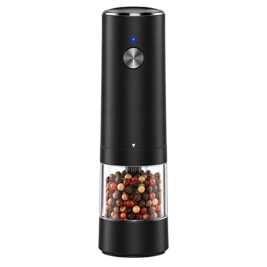 Plaits Electric Pepper Grinder with Transparent Spice Chamber